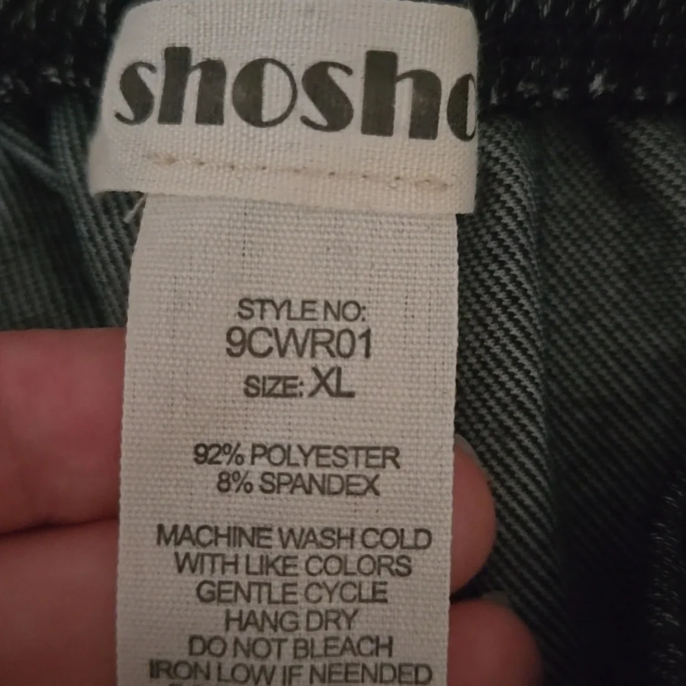 Shosho Boho Wrap Palazzo Split Wide Leg Pants - Picture 7 of 7